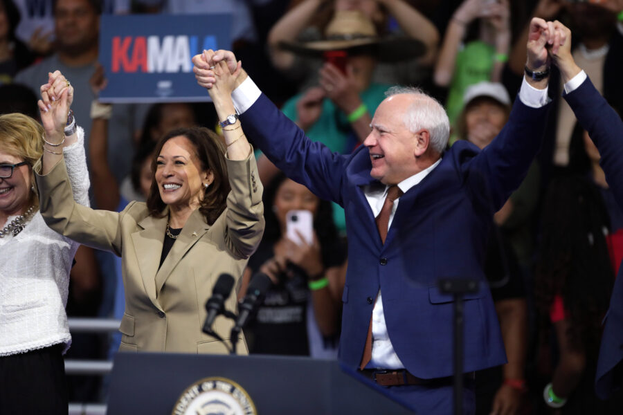 Vice President Kamala Harris and Minnesota Gov. Tim Walz (Photo by Gage Skidmore CC BY-SA 2.0)